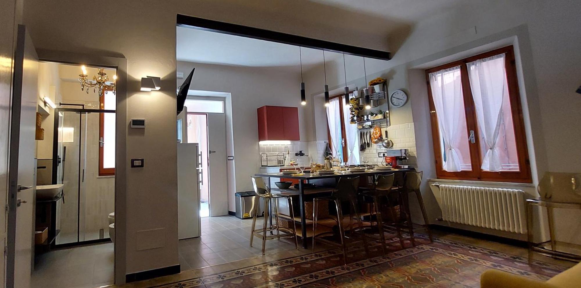 Moderno Appartamento Vista Mare, Con Parcheggio Privato Porto Venere Bagian luar foto